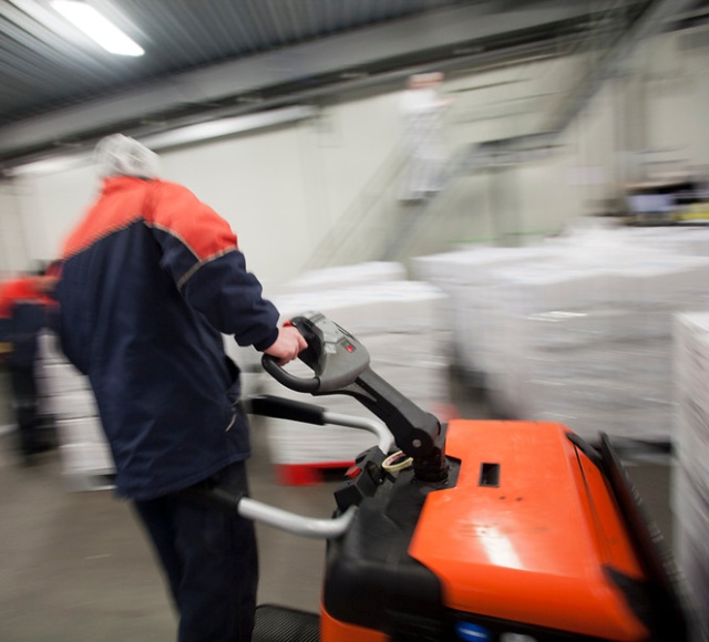 Opslag geconditioneerde goederen